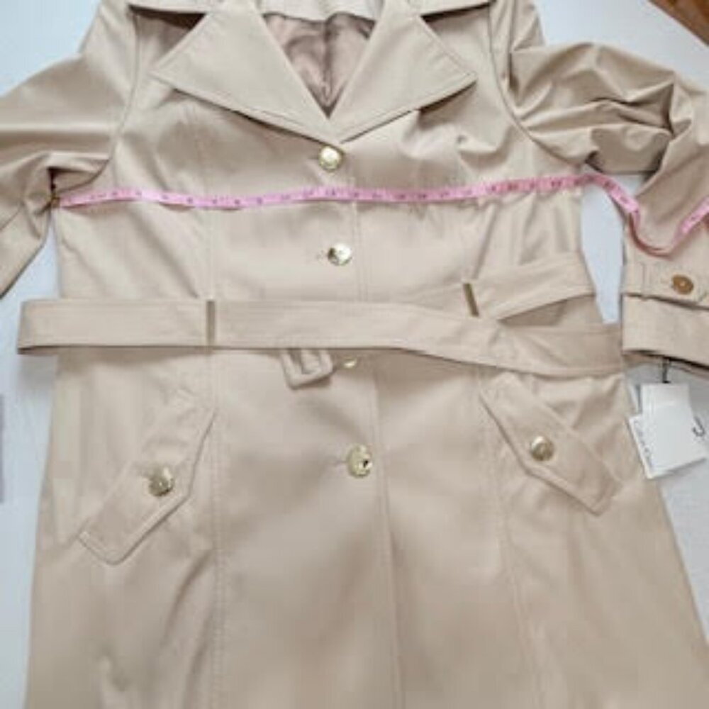 🆕Calvin Klein Women’s Hooded Belted XL. Water Resistant . NWT!🔥 - Picture 10 of 12